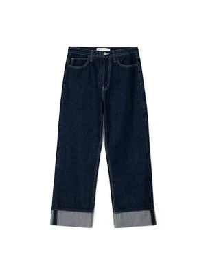 Jeansy Straight Leg Bershka