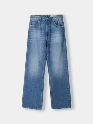 Jeansy Straight Leg Bershka