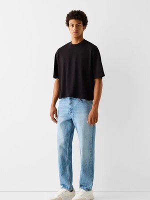 Jeansy Straight Leg Bershka