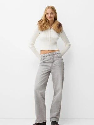 Jeansy Straight Leg Bershka
