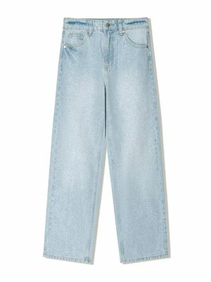 Jeansy Straight Leg Bershka