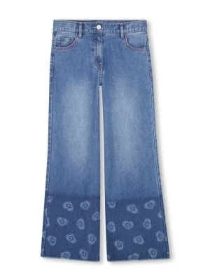 Jeansy Straight Leg Billieblush niebieski