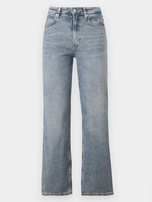 Jeansy Straight Leg Boss niebieski