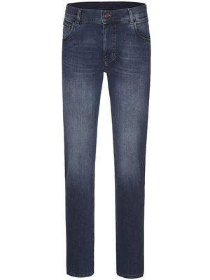 Jeansy Straight Leg Bugatti granatowy