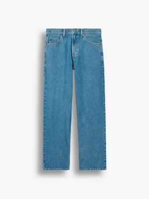 Jeansy Straight Leg Burocs granatowy