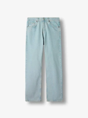 Jeansy Straight Leg Burocs niebieski