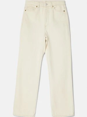 Jeansy Straight Leg By Malene Birger beżowy