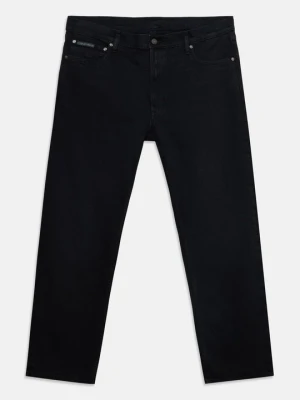 Jeansy Straight Leg Calvin Klein czarny