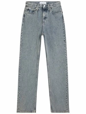 Jeansy Straight Leg Calvin Klein Jeans niebieski denim