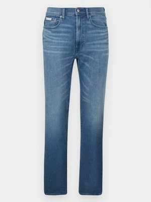Jeansy Straight Leg Calvin Klein Jeans niebieski denim