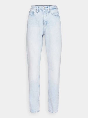 Jeansy Straight Leg Calvin Klein Jeans jasnoniebieski denim