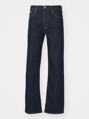 Jeansy Straight Leg Calvin Klein Jeans ciemnoniebieski