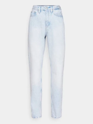 Jeansy Straight Leg Calvin Klein Jeans jasnoniebieski denim