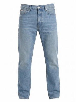 Jeansy Straight Leg Calvin Klein Jeans niebieski
