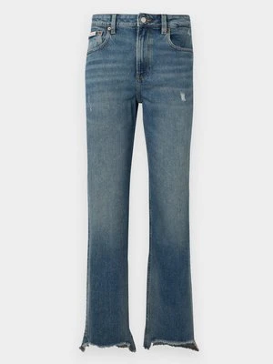 Jeansy Straight Leg Calvin Klein Jeans niebieski denim