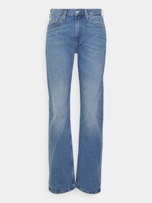 Jeansy Straight Leg Calvin Klein Jeans niebieski denim
