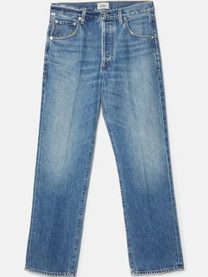 Jeansy Straight Leg Citizens of Humanity jasnoniebieski denim