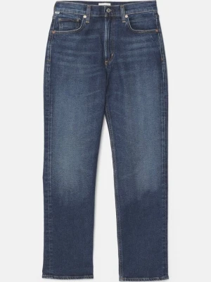 Jeansy Straight Leg Citizens of Humanity granatowy