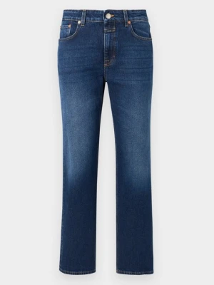 Jeansy Straight Leg Closed granatowy