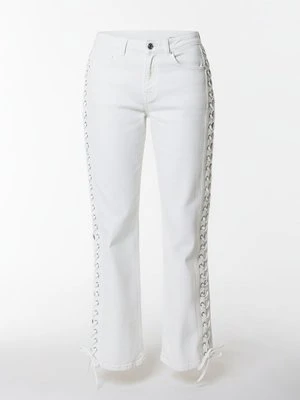 Jeansy Straight Leg Colourful Rebel