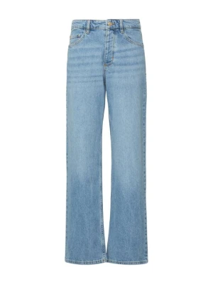 Jeansy Straight Leg comma niebieski denim