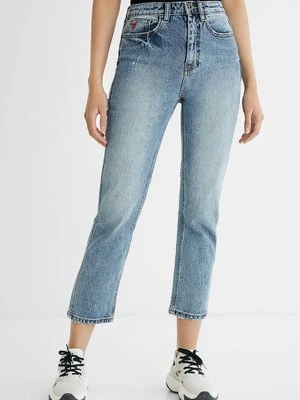 Jeansy Straight Leg Desigual