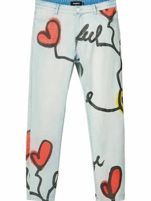 Jeansy Straight Leg Desigual