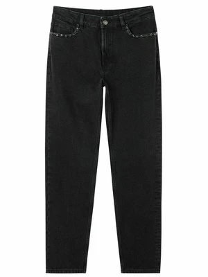 Jeansy Straight Leg Desigual czarny