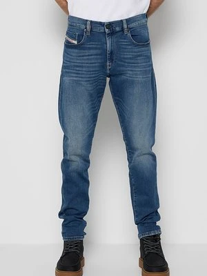 Jeansy Straight Leg Diesel niebieski denim