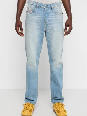 Jeansy Straight Leg Diesel niebieski