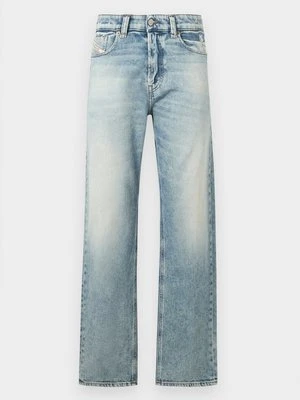 Jeansy Straight Leg Diesel niebieski denim