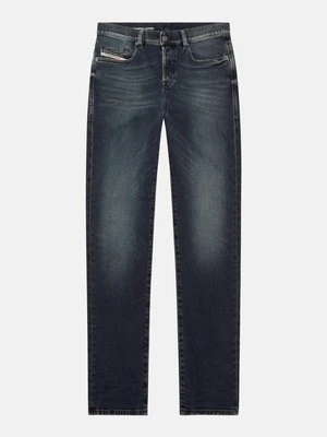 Jeansy Straight Leg Diesel ciemnoniebieski