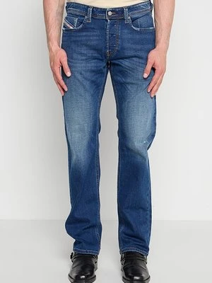 Jeansy Straight Leg Diesel niebieski