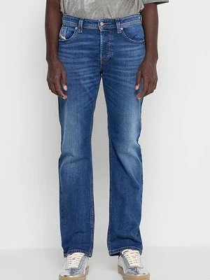 Jeansy Straight Leg Diesel niebieski