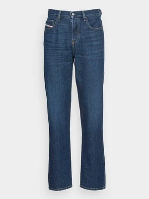 Jeansy Straight Leg Diesel ciemnoniebieski