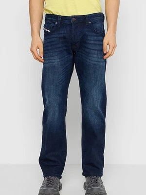 Jeansy Straight Leg Diesel granatowy