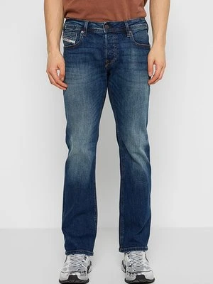 Jeansy Straight Leg Diesel niebieski