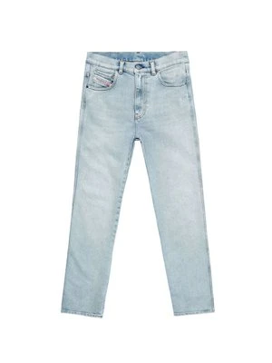 Jeansy Straight Leg Diesel jasnoniebieski