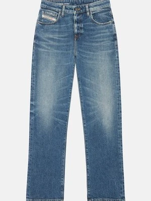 Jeansy Straight Leg Diesel niebieski