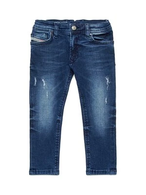 Jeansy Straight Leg Diesel niebieski