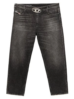 Jeansy Straight Leg Diesel ciemnoszary