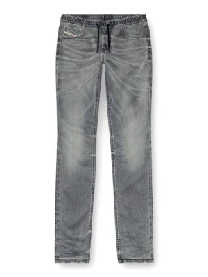 Jeansy Straight Leg Diesel ciemnoszary