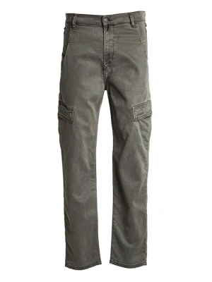 Jeansy Straight Leg Diesel ciemnozielony