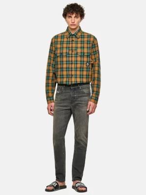 Jeansy Straight Leg Diesel czarny