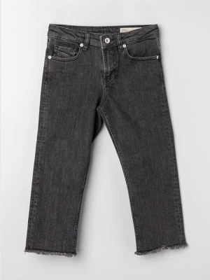 Jeansy Straight Leg Diesel czarny