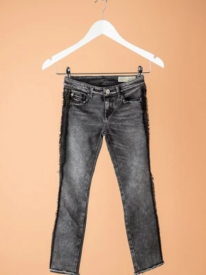 Jeansy Straight Leg Diesel czarny