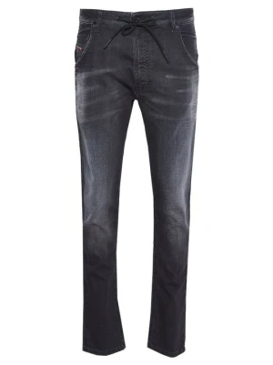 Jeansy Straight Leg Diesel czarny