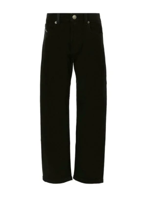 Jeansy Straight Leg Diesel czarny