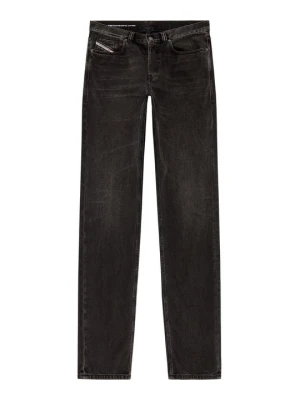 Jeansy Straight Leg Diesel czarny