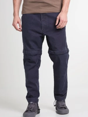 Jeansy Straight Leg Diesel granatowy